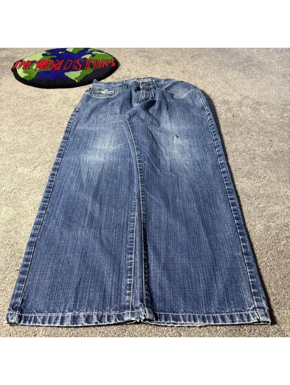 y2k vintage 2000’s denim baggy jeans
